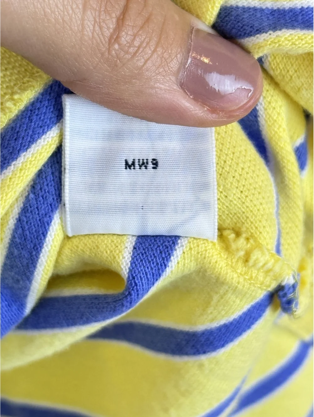Polo Ralph Lauren Men’s XL Custom Fit Yellow Blue Striped Polo Shirt Red Pony